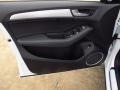 Black 2014 Audi Q5 3.0 TDI quattro Door Panel