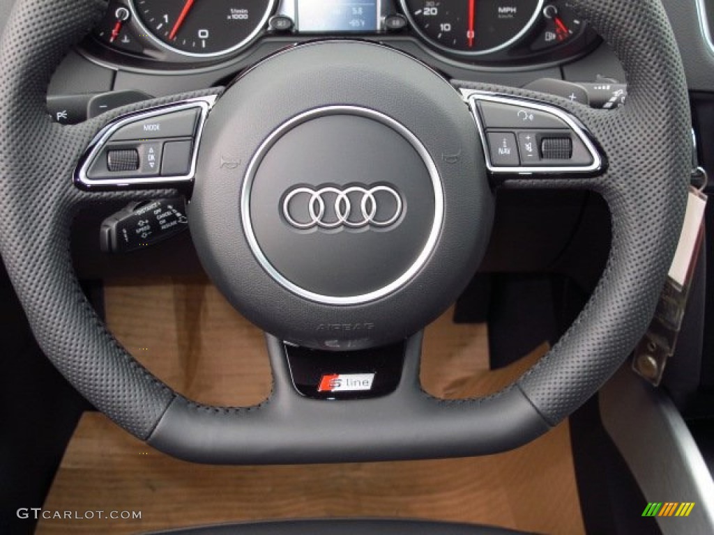 2014 Audi Q5 3.0 TDI quattro Steering Wheel Photos
