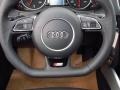 Black 2014 Audi Q5 3.0 TDI quattro Steering Wheel