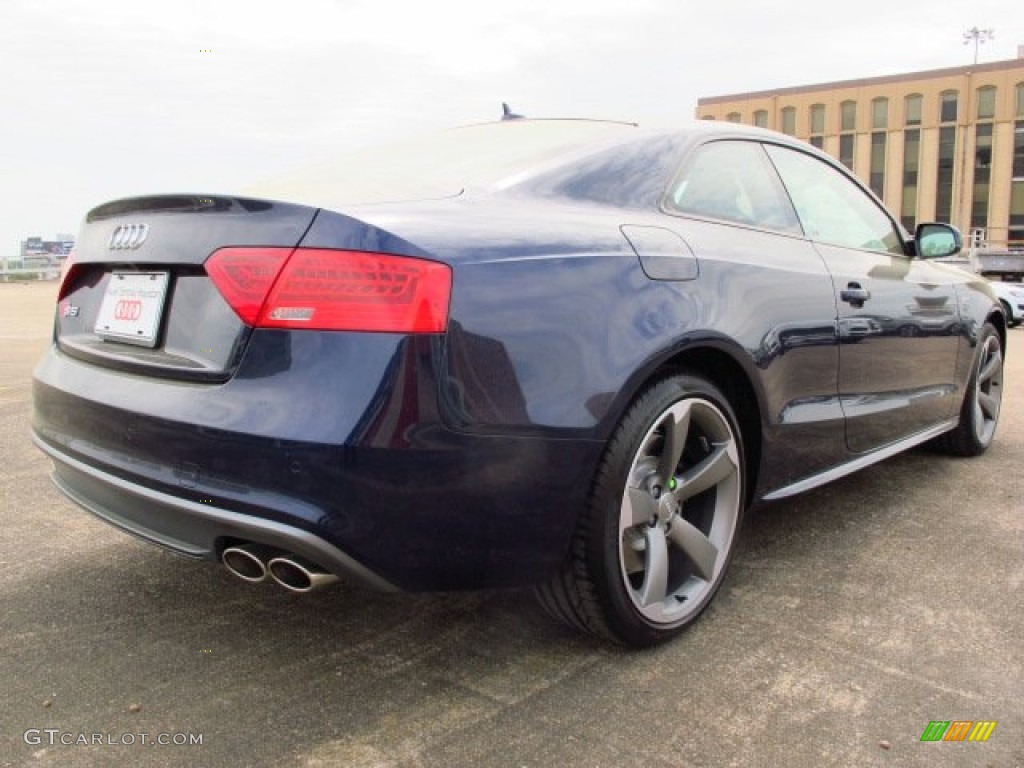 2014 S5 3.0T Prestige quattro Coupe - Estoril Blue Crystal / Black photo #2