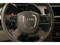 Light Gray 2011 Audi A6 3.0T quattro Sedan Steering Wheel