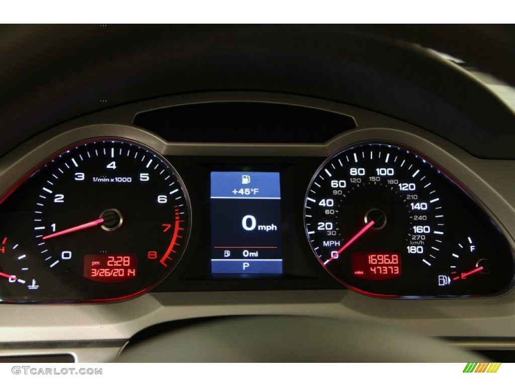 2011 Audi A6 3.0T quattro Sedan Gauges Photo #91888061