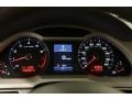 2011 Audi A6 Light Gray Interior Gauges Photo