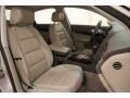 2011 Audi A6 Light Gray Interior Front Seat Photo
