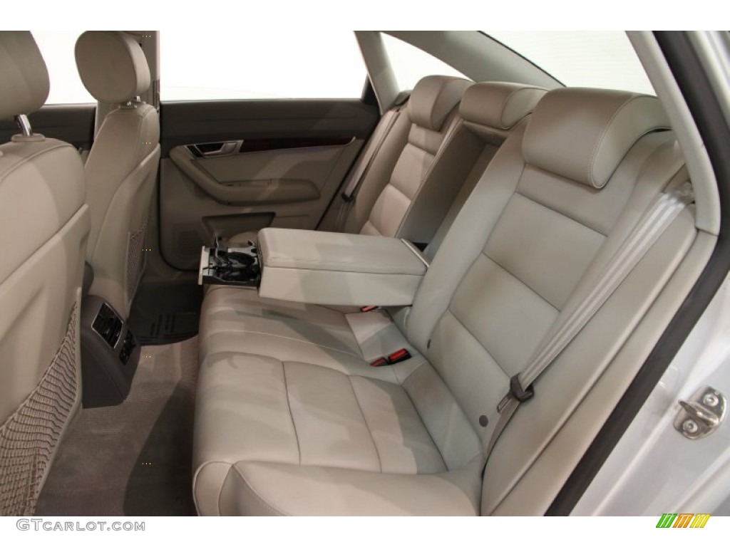 2011 Audi A6 3.0T quattro Sedan Rear Seat Photos