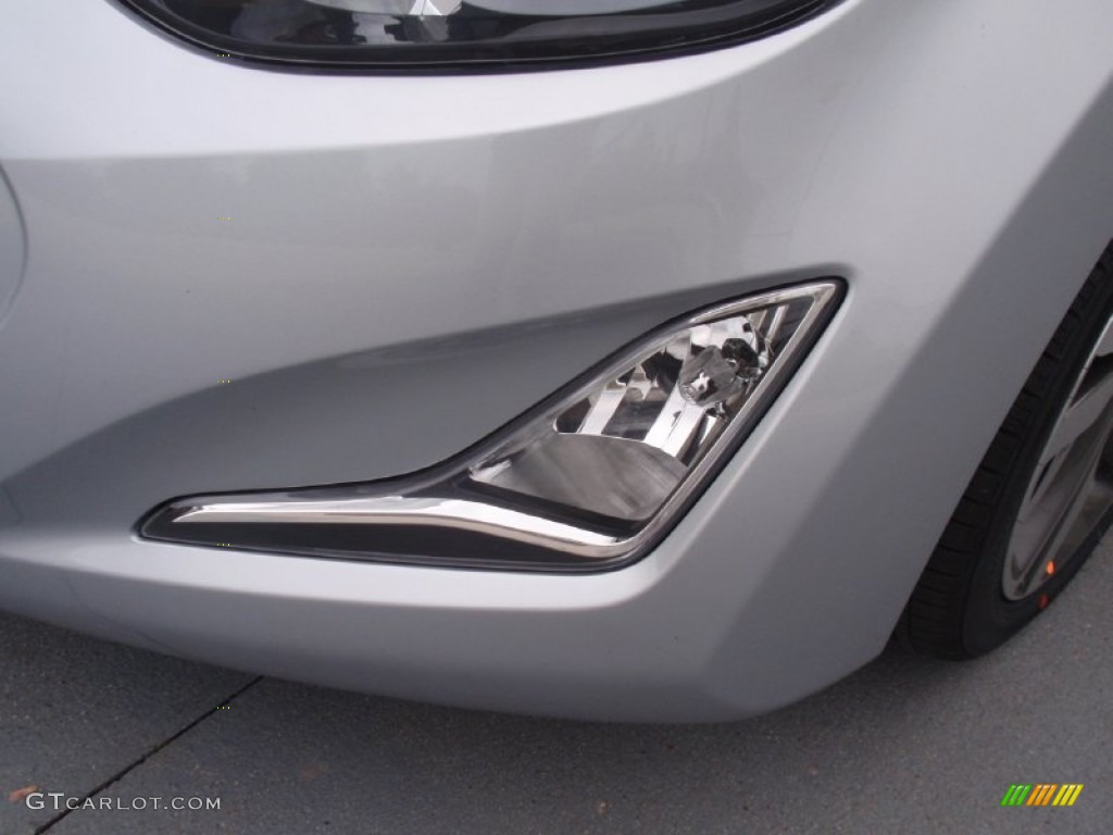 2014 Elantra Limited Sedan - Silver / Gray photo #10