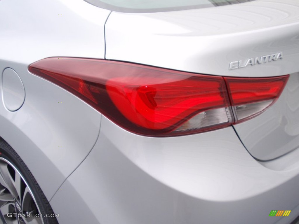2014 Elantra Limited Sedan - Silver / Gray photo #13