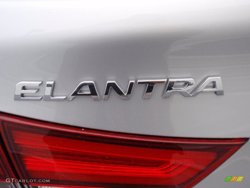 2014 Elantra Limited Sedan - Silver / Gray photo #14