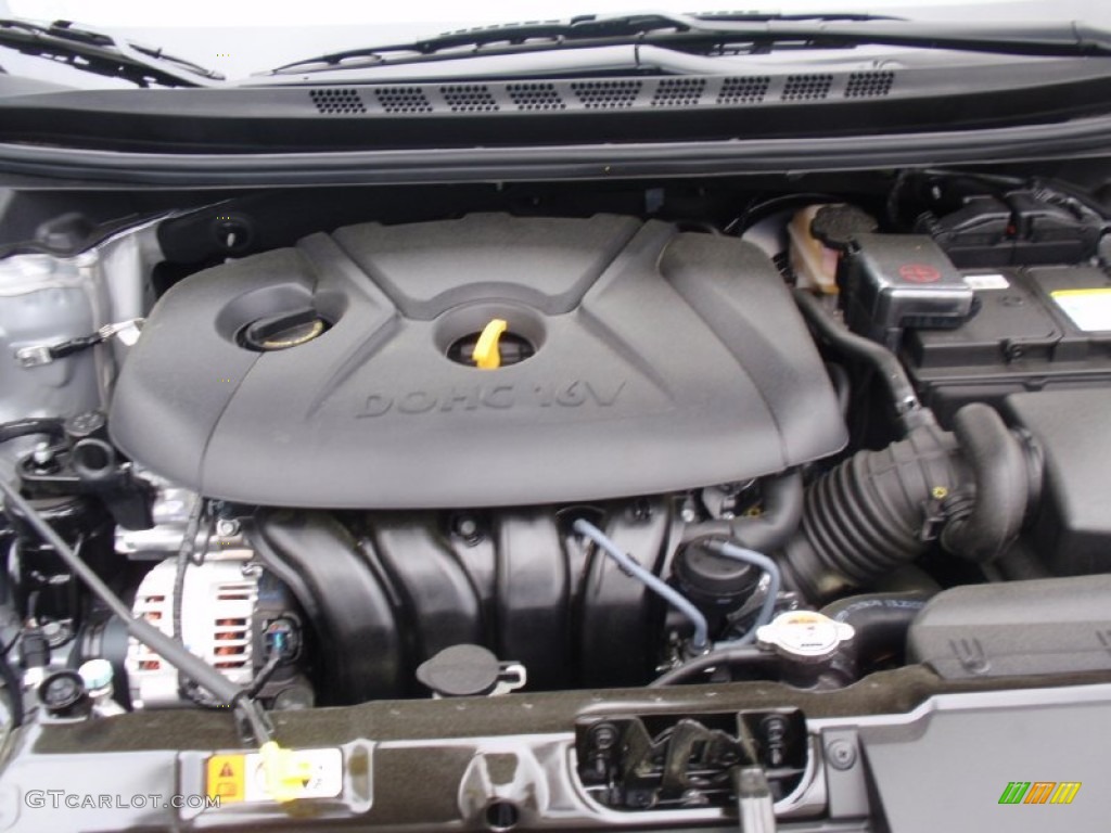 2014 Elantra Limited Sedan - Silver / Gray photo #16