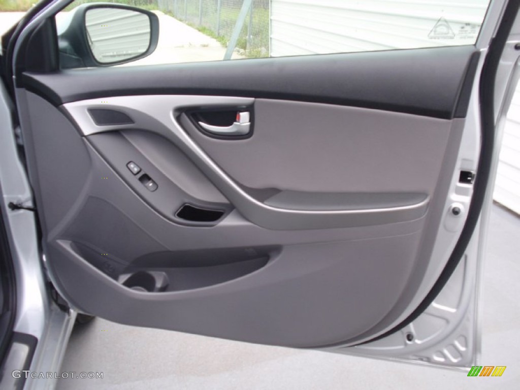 2014 Elantra Limited Sedan - Silver / Gray photo #17