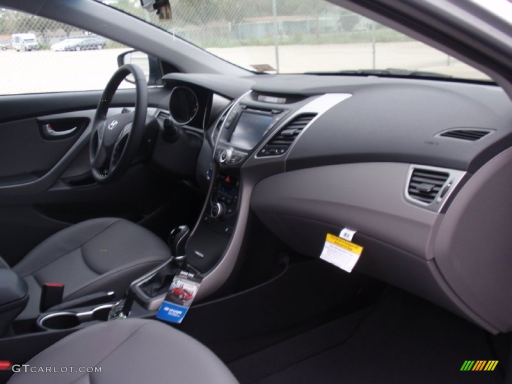 2014 Elantra Limited Sedan - Silver / Gray photo #18