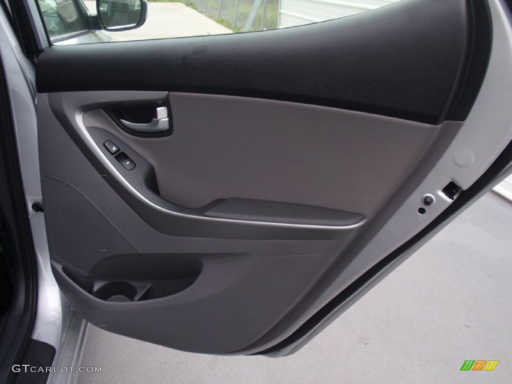 2014 Elantra Limited Sedan - Silver / Gray photo #20
