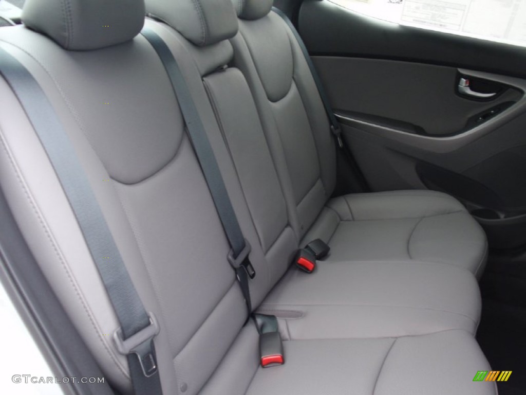 2014 Elantra Limited Sedan - Silver / Gray photo #21