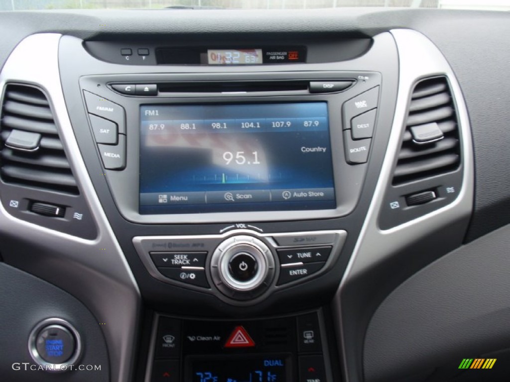 2014 Elantra Limited Sedan - Silver / Gray photo #29