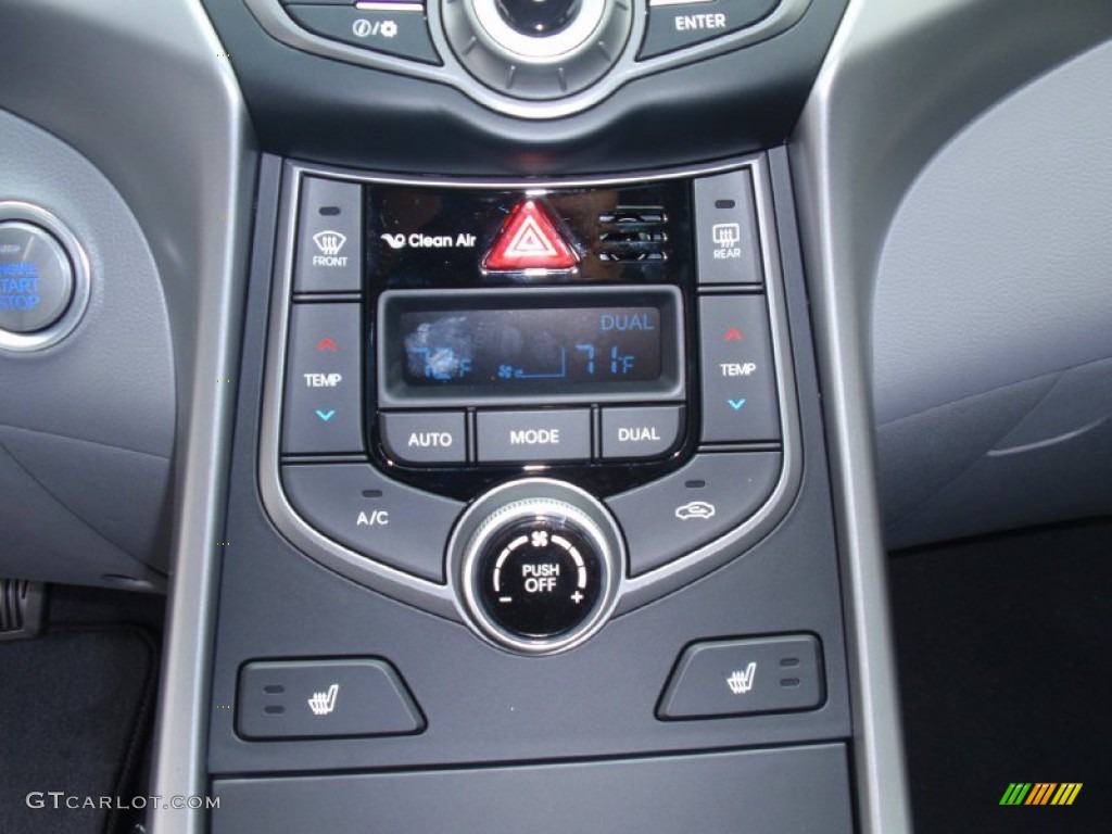2014 Elantra Limited Sedan - Silver / Gray photo #30
