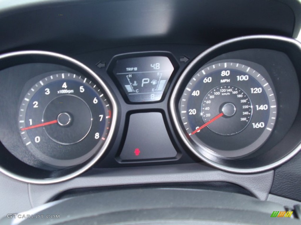 2014 Elantra Limited Sedan - Silver / Gray photo #32