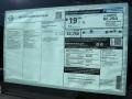 2014 Nissan Frontier SV King Cab Window Sticker