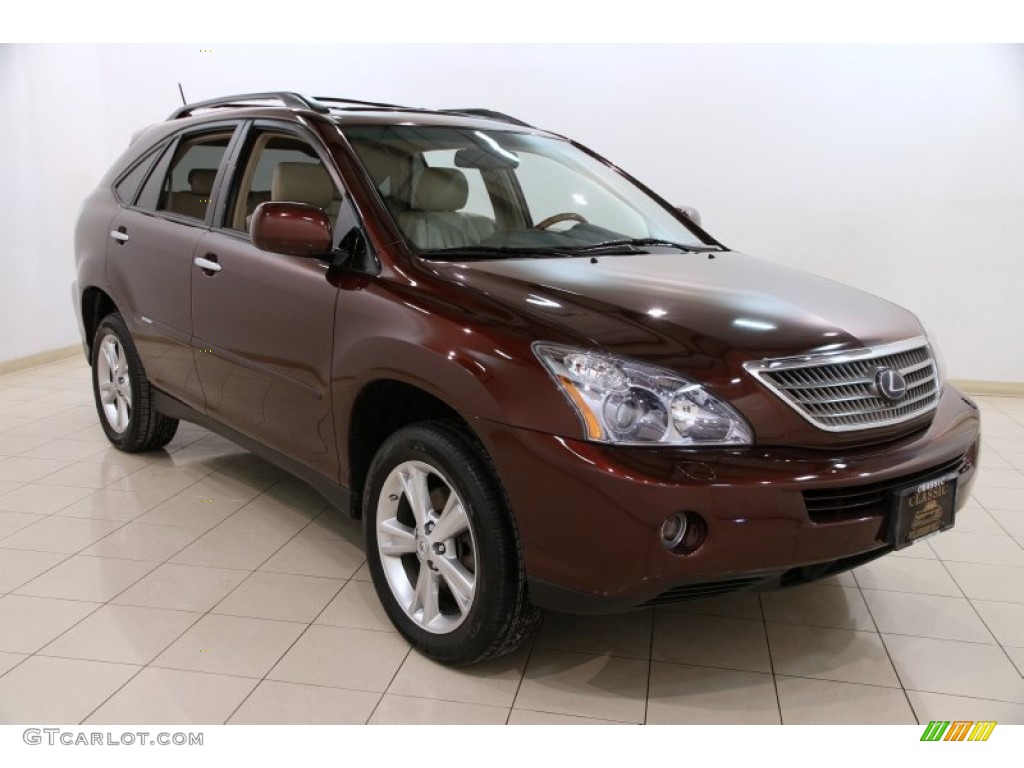 2008 RX 400h AWD Hybrid - Brandywine Mica / Ivory photo #1