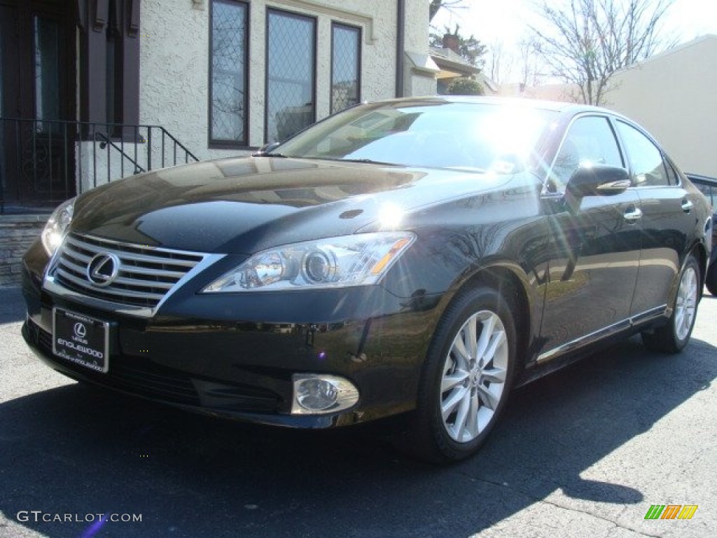 2012 ES 350 - Obsidian Black / Black photo #1