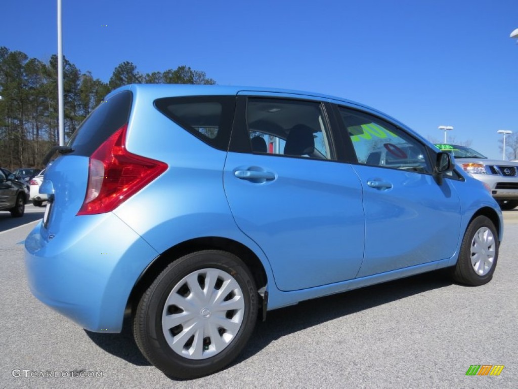 2014 Versa Note S Plus - Morningsky Blue / Charcoal photo #5