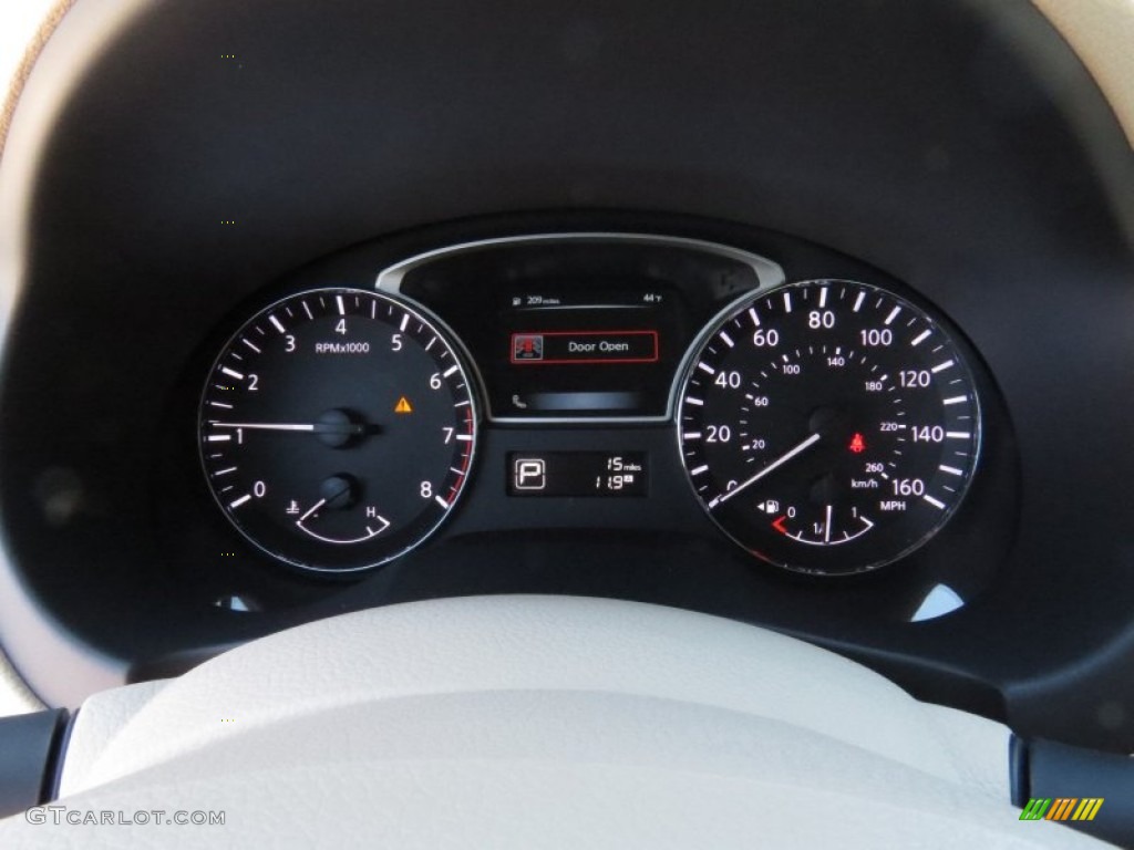 2014 Nissan Altima 2.5 SL Gauges Photo #91890608