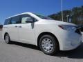 Pearl White 2014 Nissan Quest 3.5 S Exterior
