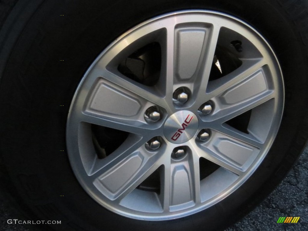 2014 Sierra 1500 SLE Crew Cab - Iridium Metallic / Jet Black photo #8