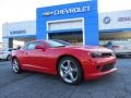 2014 Red Hot Chevrolet Camaro LT Coupe  photo #1