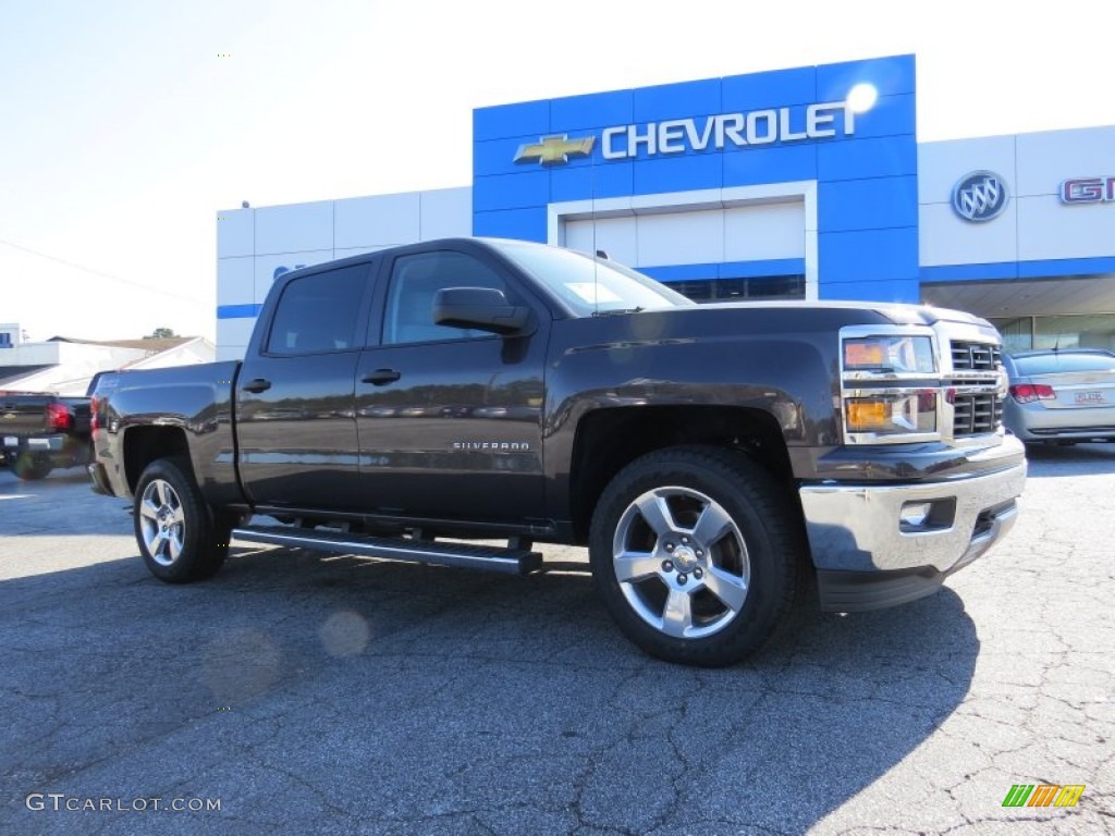 2014 Silverado 1500 LT Crew Cab 4x4 - Tungsten Metallic / Jet Black/Dark Ash photo #1