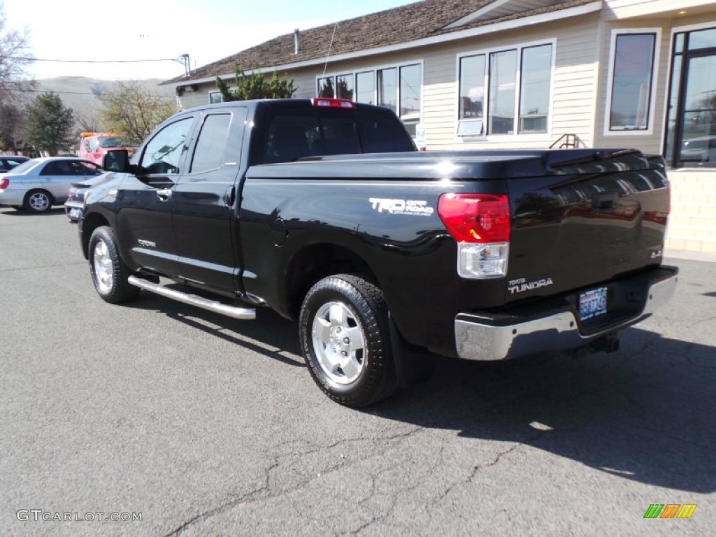 2011 Tundra Limited Double Cab 4x4 - Black / Graphite Gray photo #2
