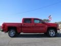 2014 Victory Red Chevrolet Silverado 1500 LT Crew Cab  photo #7