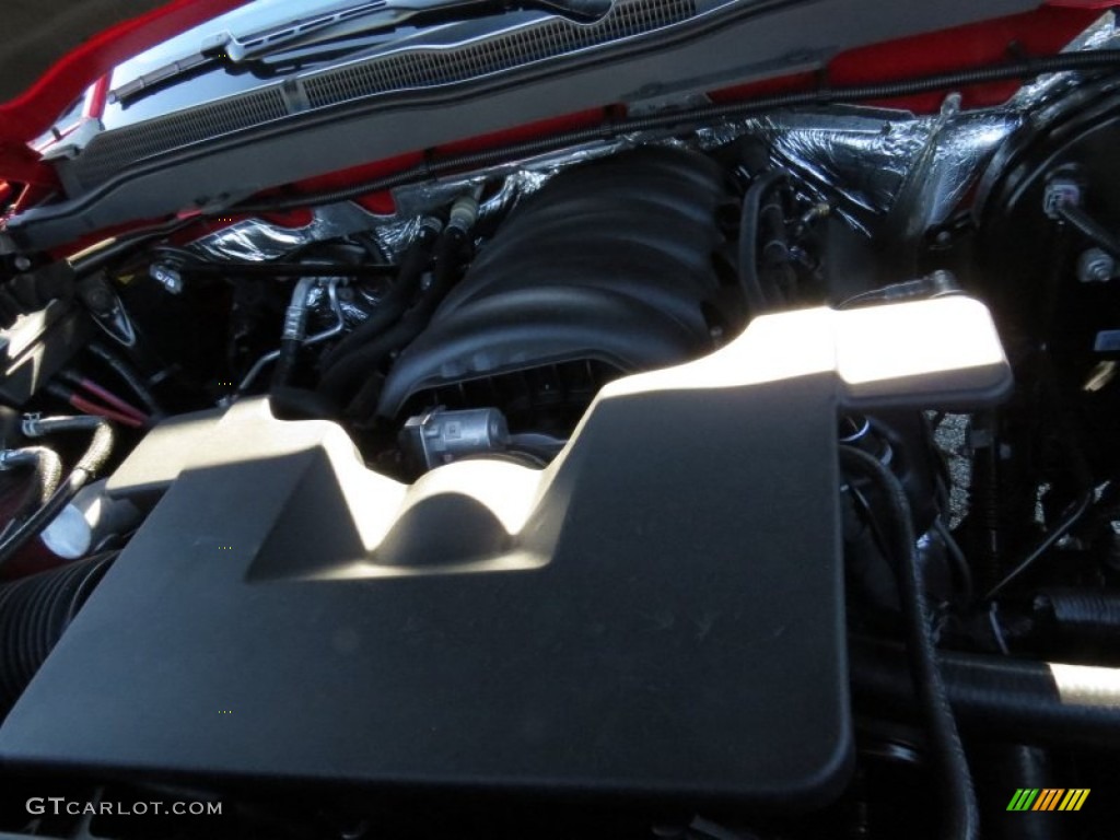 2014 Silverado 1500 LT Crew Cab - Victory Red / Jet Black/Dark Ash photo #12