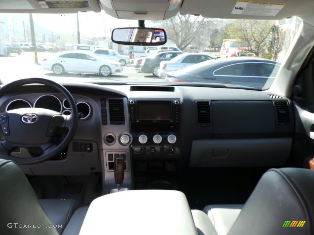 2011 Tundra Limited Double Cab 4x4 - Black / Graphite Gray photo #18