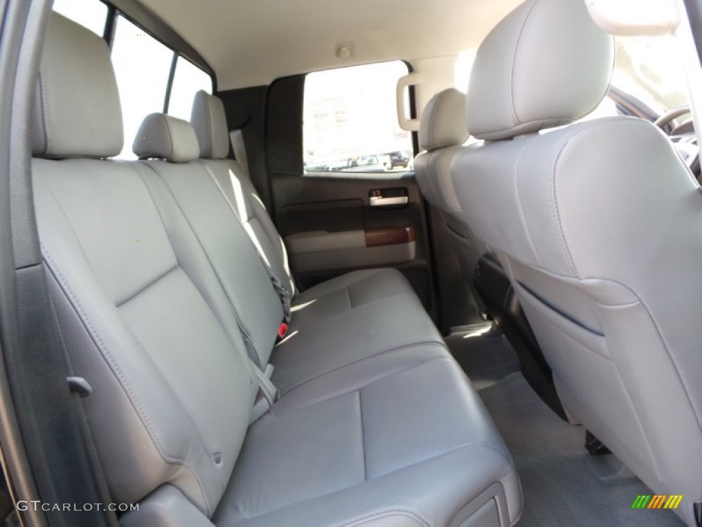 2011 Tundra Limited Double Cab 4x4 - Black / Graphite Gray photo #31