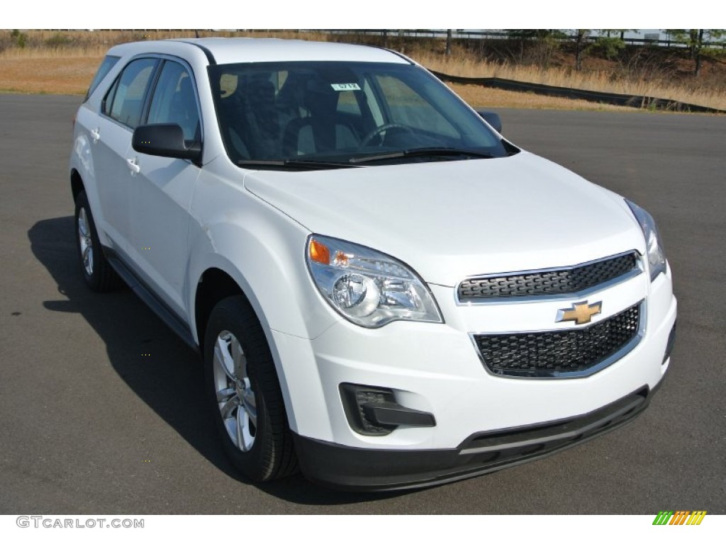 2014 Equinox LS - Summit White / Light Titanium/Jet Black photo #1