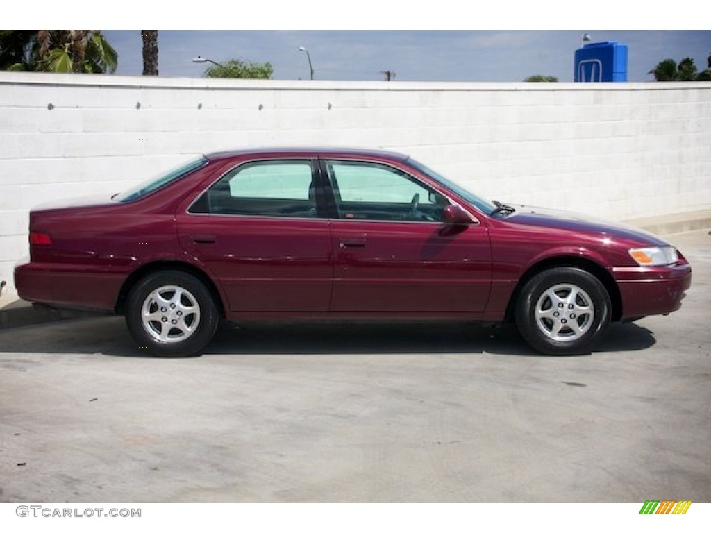 1997 Camry LE - Ruby Pearl / Gray photo #11