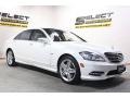 2012 Diamond White Metallic Mercedes-Benz S 550 4Matic Sedan  photo #3