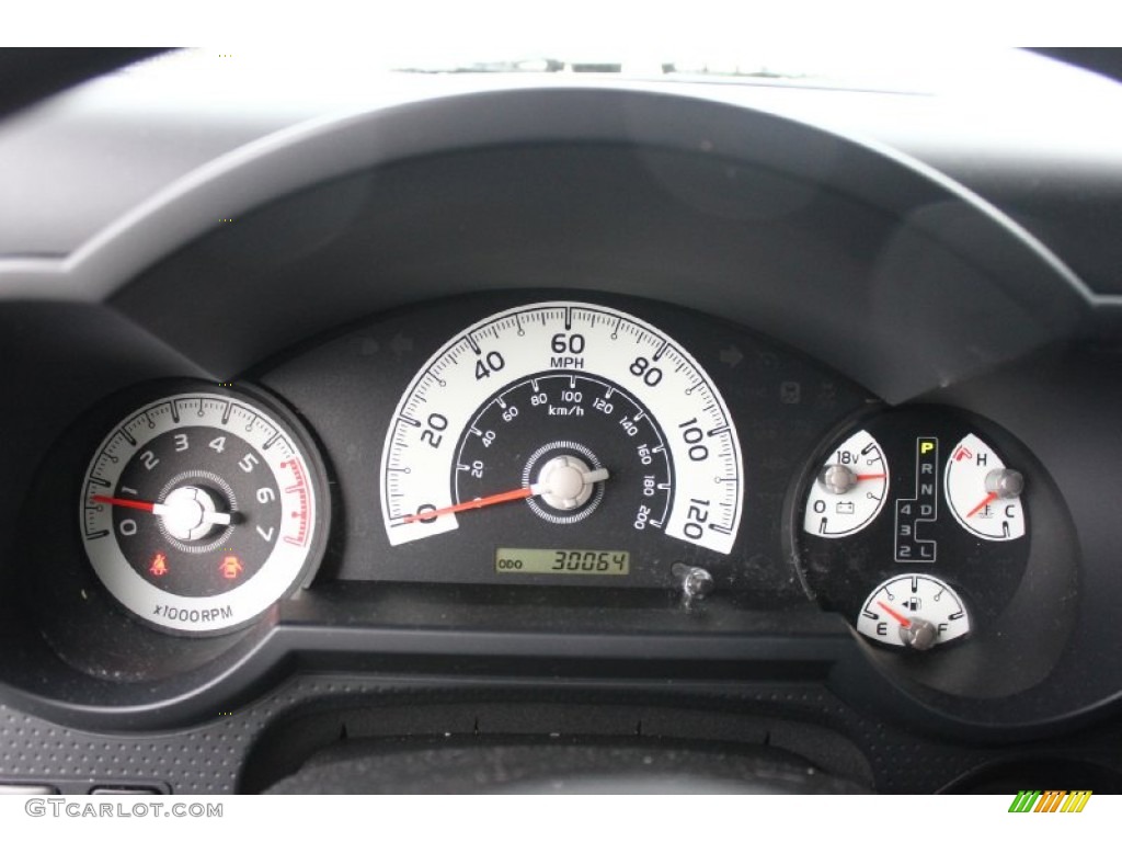 2011 Toyota FJ Cruiser Standard FJ Cruiser Model Gauges Photos