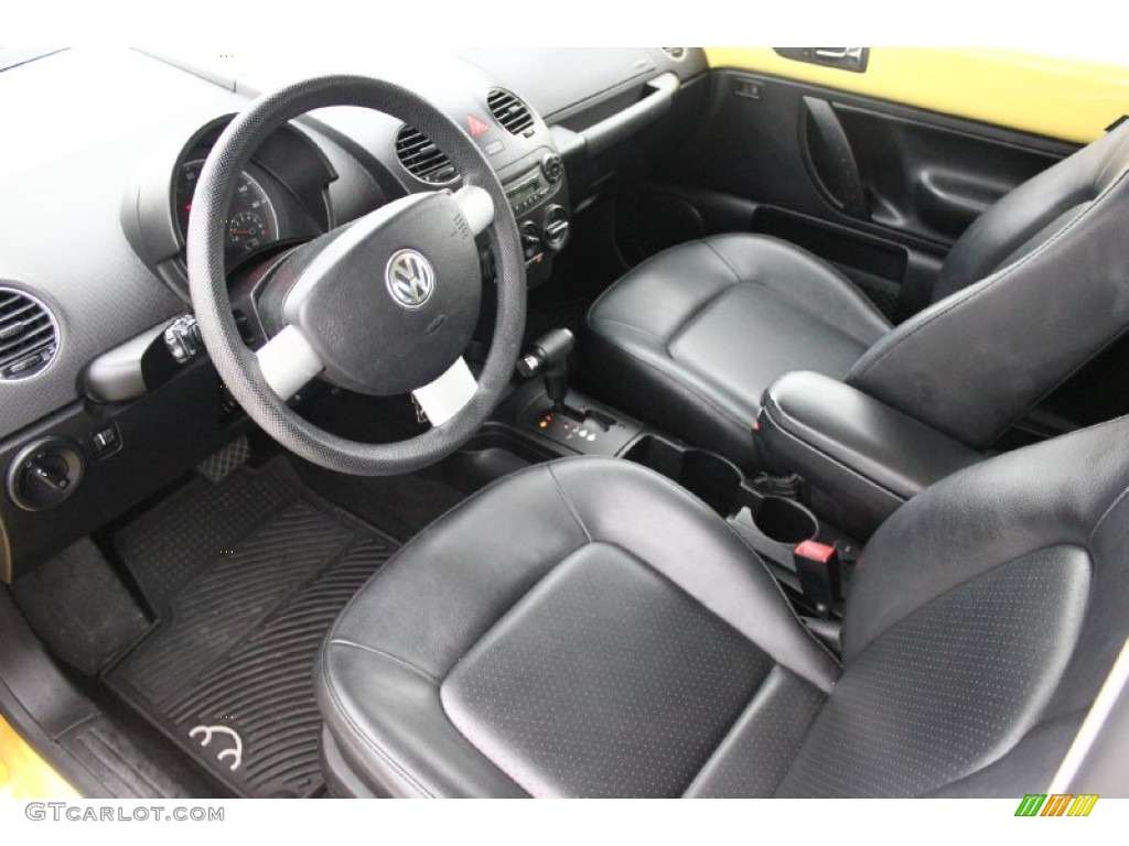 2010 New Beetle 2.5 Coupe - Sunflower Yellow / Black photo #11