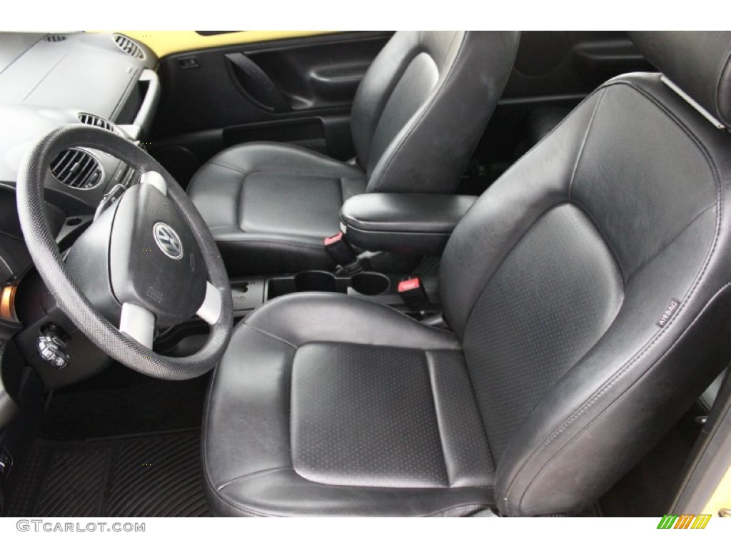 2010 New Beetle 2.5 Coupe - Sunflower Yellow / Black photo #12
