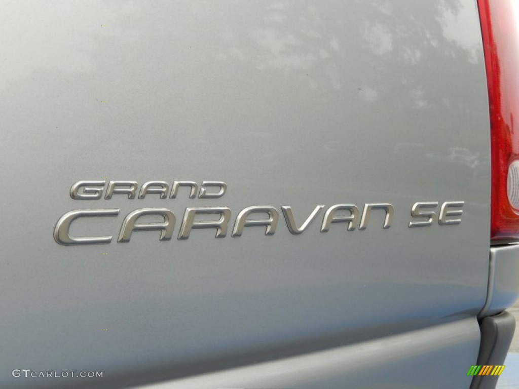 2000 Grand Caravan SE - Bright Silver Metallic / Mist Gray photo #9