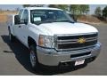 Summit White 2014 Chevrolet Silverado 2500HD WT Crew Cab Utlity Truck