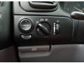 2000 Dodge Grand Caravan Mist Gray Interior Controls Photo