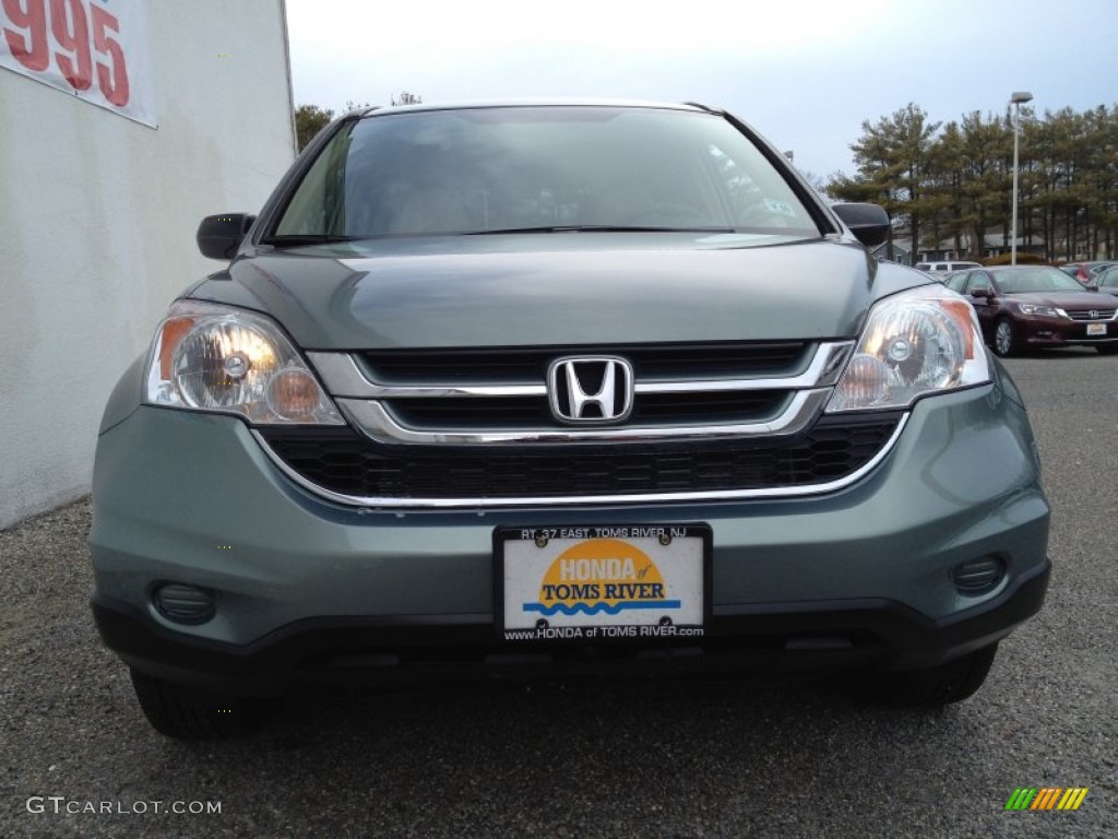 2011 CR-V EX 4WD - Opal Sage Metallic / Ivory photo #4