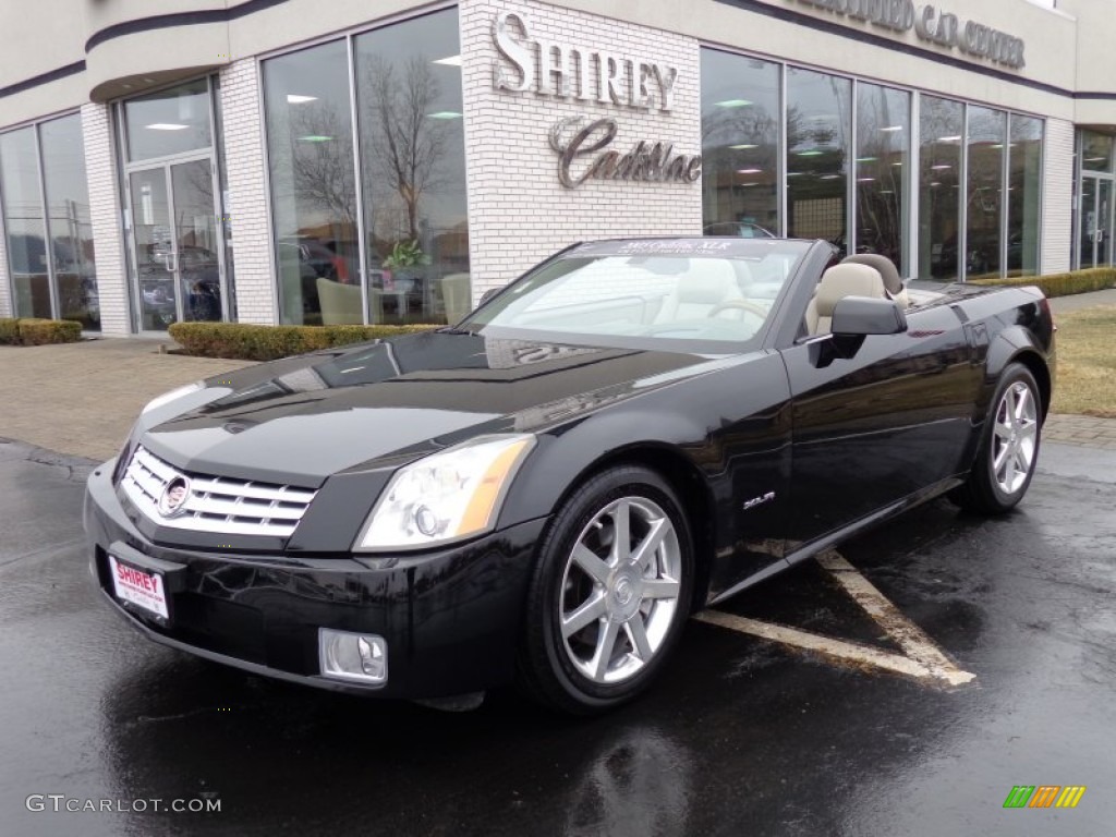 2005 XLR Roadster - Black Raven / Shale photo #1