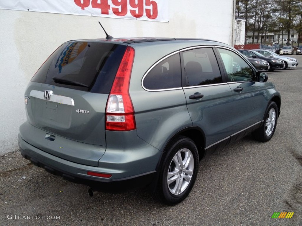 2011 CR-V EX 4WD - Opal Sage Metallic / Ivory photo #22