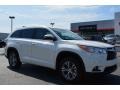 Blizzard White Pearl 2014 Toyota Highlander XLE