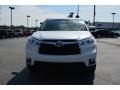 2014 Blizzard White Pearl Toyota Highlander XLE  photo #4