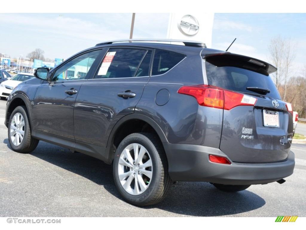 2014 RAV4 Limited - Magnetic Gray Metallic / Terracotta photo #30