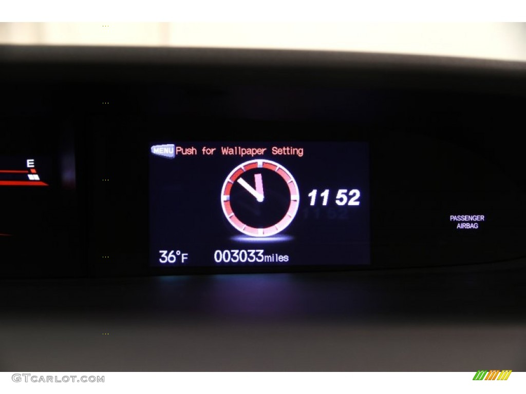2013 Civic Si Sedan - Sunburst Orange Pearl / Black photo #16